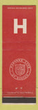 Matchbook Cover - Harvard Club of Boston MA DD Bean