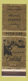 Matchbook Cover - Figaro's Cocktail Lounge