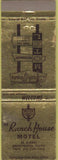 Matchbook Cover - Ranch House Motel Sweetwater TX
