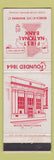 Matchbook Cover - 1st National Bank Milton PA