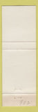 Matchbook Cover - King Cole Restaurant Dayton Indianapolis IN