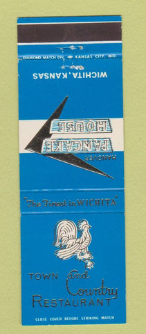Matchbook Cover - Town and Country Restaurant Wichita KS