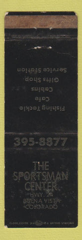 Matchbook Cover - Sportsman Center Buena Vista Colorado WEAR