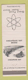 Matchbook Cover - Giant Food Grocery Chesapeake Bay Bridge
