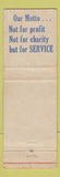 Matchbook Cover - Anheuser Busch Credit Union St Louis MO WEAR