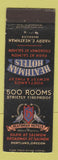 Matchbook Cover - Heathman Hotels Portland OR