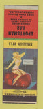 Matchbook Cover - Sportsman Bar Pittsburgh PA pinup Terry Says girlie