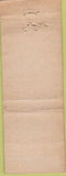 Matchbook Cover - Dimple Crain Davis Real Estate Paris TX WORN