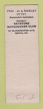 Matchbook Cover - Ottey Print Shop Media PA pinup