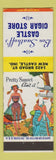 Matchbook Cover - Castle Cigar Store New Castle IN hillbilly