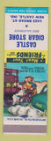 Matchbook Cover - Castle Cigar Store New Castle IN
