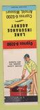 Matchbook Cover - Lane Insurance Agency Arnold MO