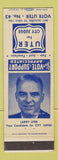Matchbook Cover - Larry Uter for City Judge Election