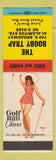 Matchbook Cover - Booby Trap Long Beach CA bar pinup