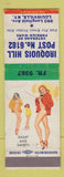 Matchbook Cover - VFW Iroquois Hill Post Louisville KY pinup