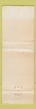Matchbook Cover - 1962 Ford Robuck Griswold IA WORN