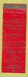 Matchbook Cover - Fireside Inn Baldwinsville NY