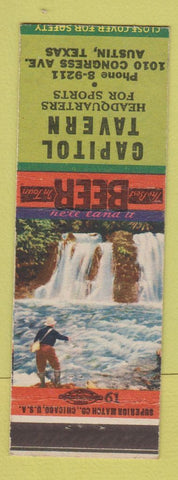 Matchbook Cover - Capitol Tavern Austin TX
