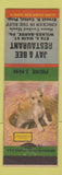 Matchbook Cover - Jay & Bee Restaurant Wilkes Barre PA Chihuahua