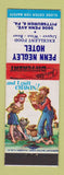 Matchbook Cover - Penn Negley Hotel Pittsburgh PA hillbilly