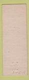 Matchbook Cover - Penn Negley Hotel Pittsburgh PA hillbilly