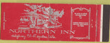 Matchbook Cover - Northern Inn Edgerton WI