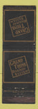 Matchbook Cover - Grand Truck Railroad WEAR