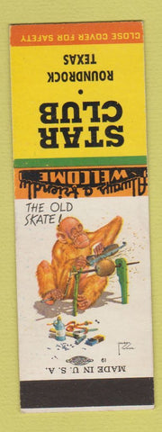 Matchbook Cover - Star Club Roundrock TX SAMPLE