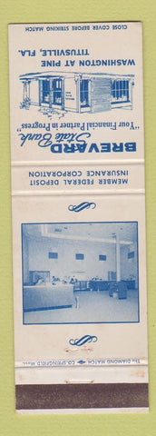 Matchbook Cover - Brevard State Bank Titusville FL WEAR