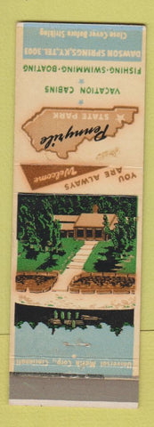 Matchbook Cover - Pennyrile State Park Dawson Springs KY