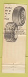 Matchbook Cover - Cooper Tires Lile's Body Shop Booker TX