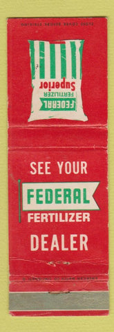 Matchbook Cover - Federal Fertilizer