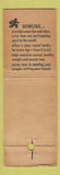 Matchbook Cover - Brunswick Bowling Euclid Green Cleveland OH WORN