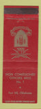 Matchbook Cover - Fort Sill OK Officers Mess