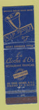 Matchbook Cover - Cloche D'Or French Restaurant New York City WEAR