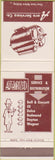 Matchbook Cover - Aero Services GE Delco Anchorage AK
