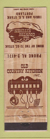Matchbook Cover - Old Country Kitchen Portland OR