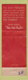 Matchbook Cover - Old Country Kitchen Portland OR