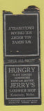 Matchbook Cover - Hunry Jerry's Sandwiches Kearney NE DQ BOBTAIL WORN