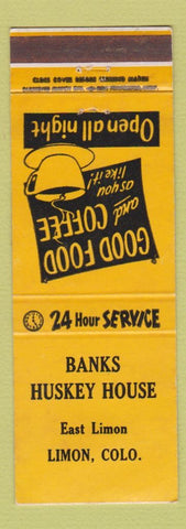 Matchbook Cover - Banks Huskey House Limon Colorado