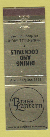 Matchbook Cover - Brass Lantern Prudenville MI