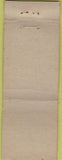 Matchbook Cover - Broadmoor Country Club Denver CO WORN