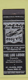 Matchbook Cover - The Log Lodge St Cloud MN
