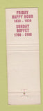 Matchbook Cover - Fort Mason Officers Club