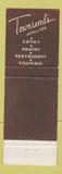 Matchbook Cover - Townsend's San Francisco CA