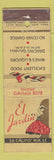 Matchbook Cover - El Jardin girlie feature WEAR