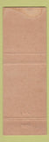 Matchbook Cover - Shartlesville Hotel PA