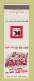 Matchbook Cover - Killark Electric St Louis MO