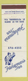Matchbook Cover - Fisherman's Inn St Petersburg FL