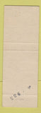 Matchbook Cover - Eagles Club Columbia City IN pinup
